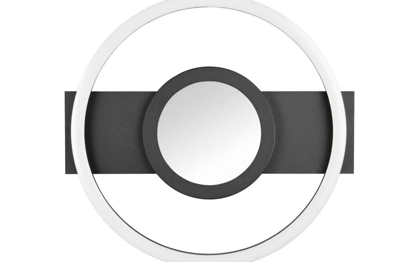 Wheeler Plafond LED rund mattsvart 3000K