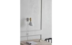 Why Vägglampa Vit/Mässing