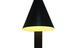 Wilmer Vägglampa med USB Svart