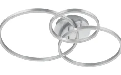 Winona Plafond LED borstad stål RGB