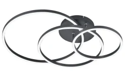 Winona Plafond LED mattsvart RGB