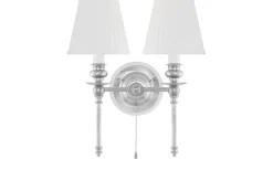 Wivallius - Förnicklad / Brytare / Vitt fäste