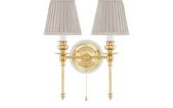 Wivallius - Mässing / Brytare / Vitt fäste