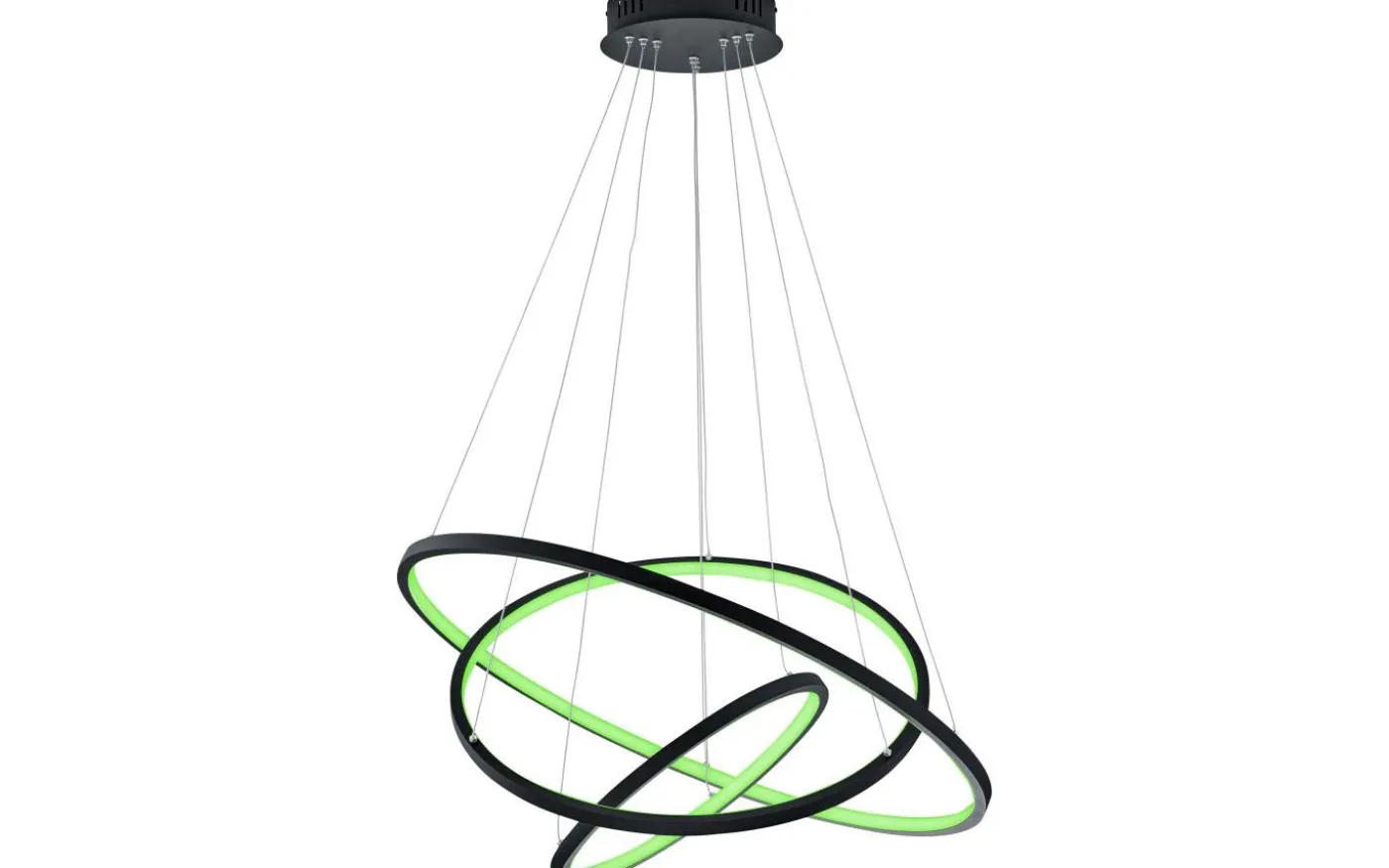 WiZ Aaron Taklampa 80cm LED antracit RGBW