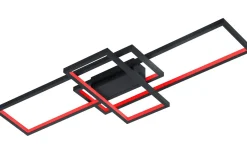 WiZ Thiago Plafond LED 104cm antracit RGBW