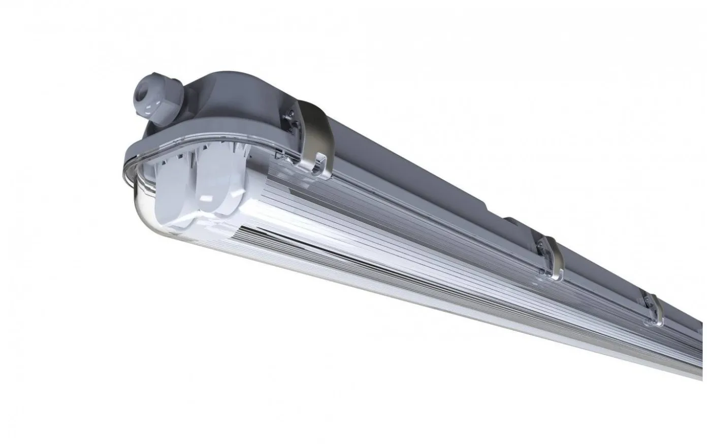 Works LED-Armatur T8 155cm 4220lm 2x24W 4000K IP65 D-märkt