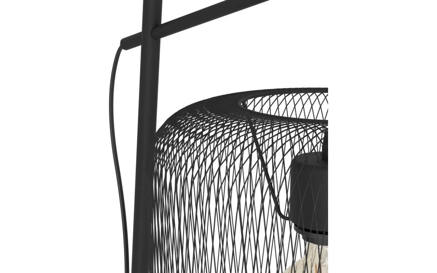 Wrington Golvlampa 194cm Svart