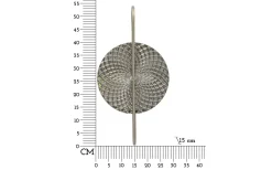 Xtra Vägglampa 54cm Silver