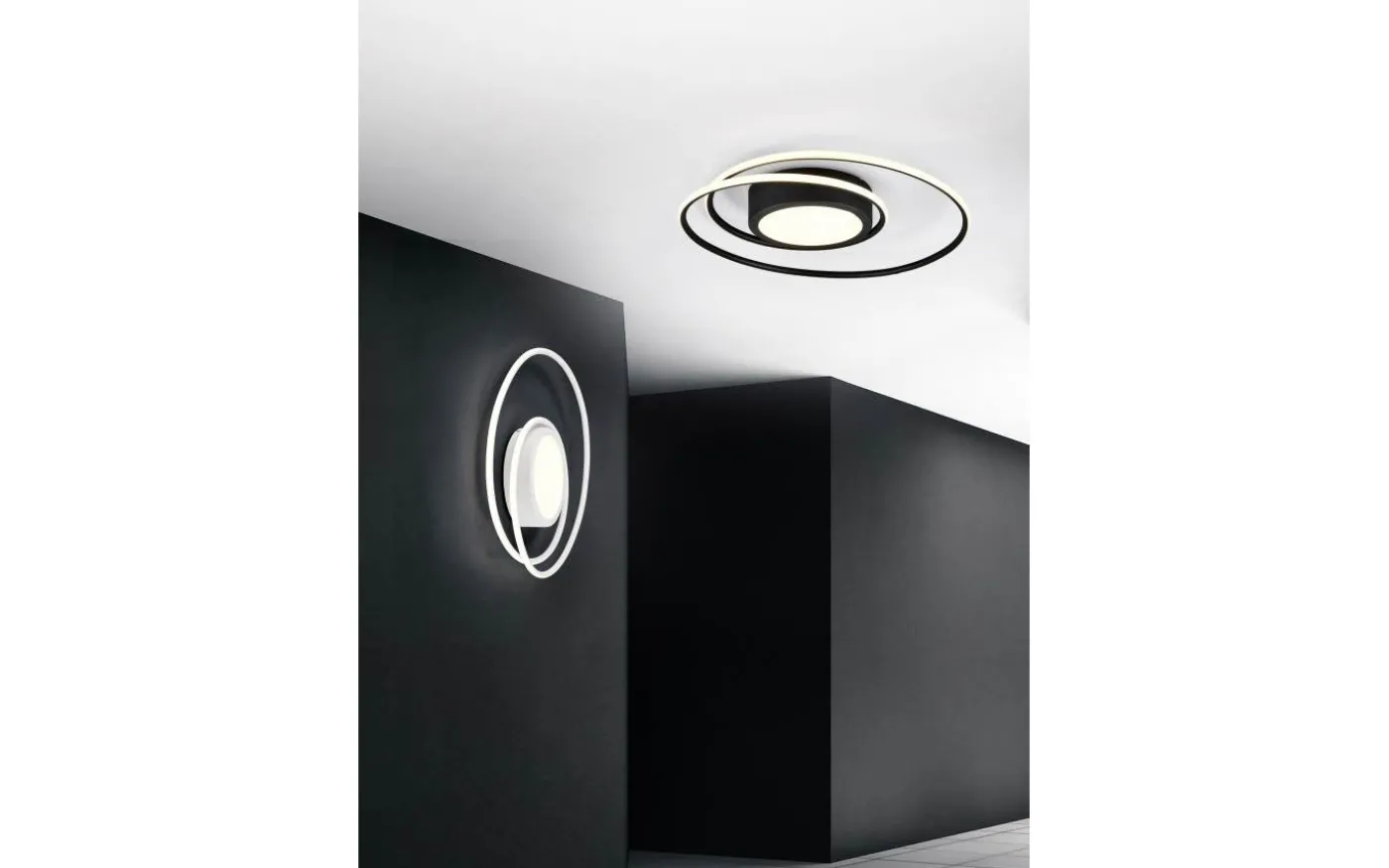 Yava Plafond LED mattsvart