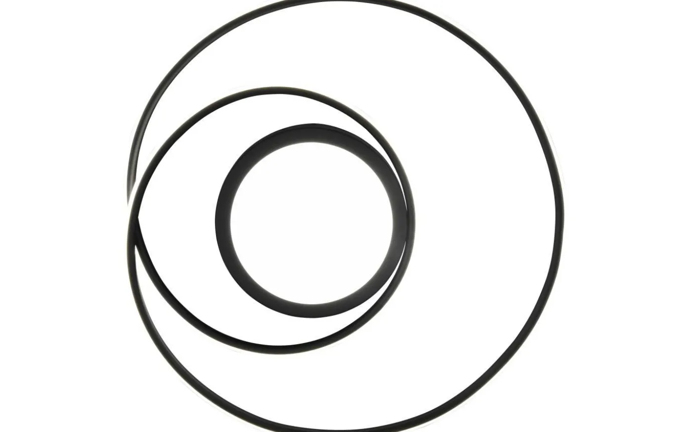 Yava Plafond LED mattsvart