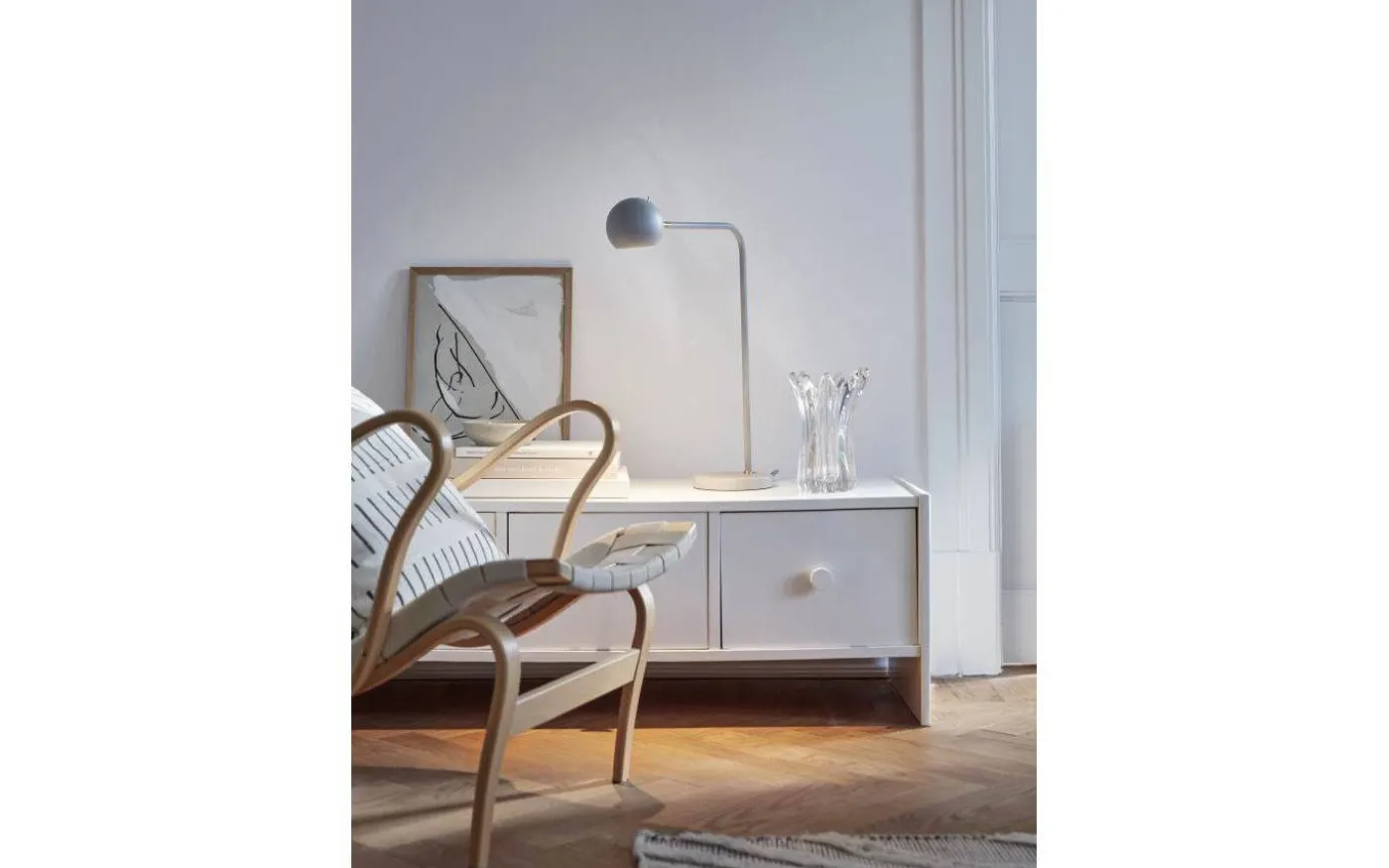 Yes Skrivbordslampa 54cm Grå