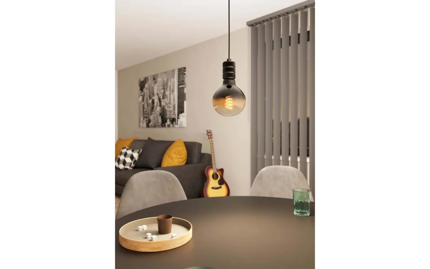 Yorth Fönsterlampa 5cm Svart