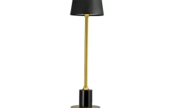 Yoyo Uppladdningsbar Bordslampa 33cm LED 3000K 5,2W Svart/Mässing
