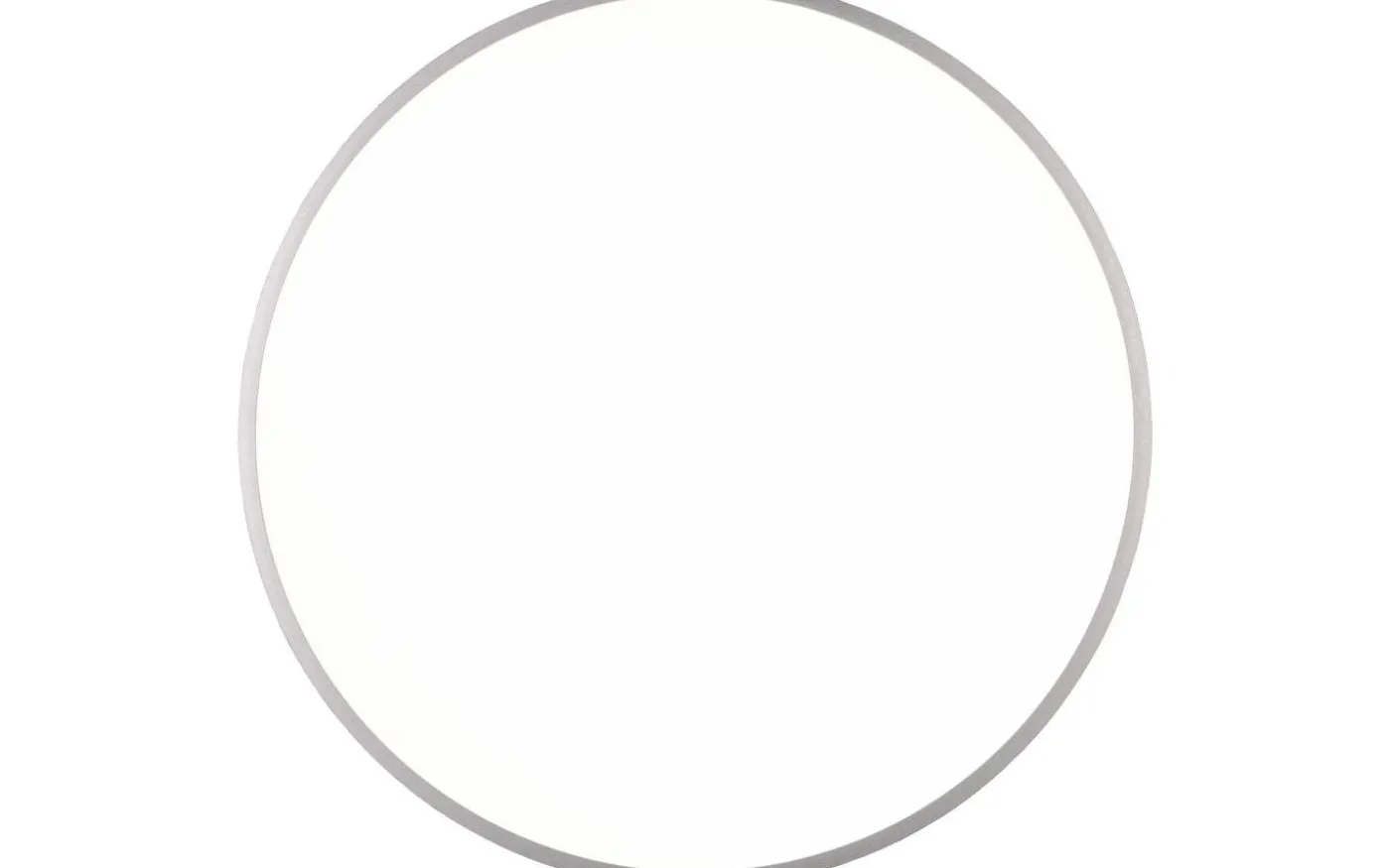 Yuma Plafond LED 100cm grå/vit