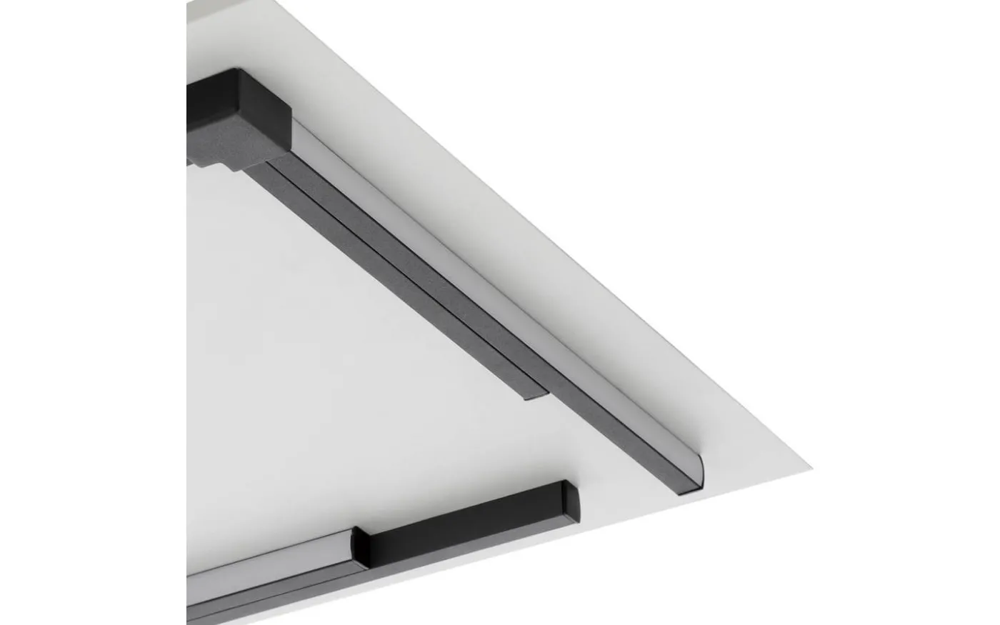 Zampote Plafond 38cm 3000K 25W Svart/Vit
