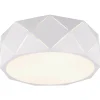 Zandor Plafond 3xE27 matt vit