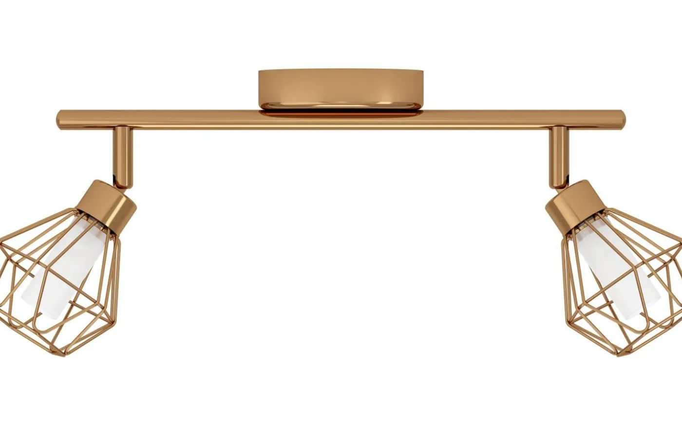 Zapata Takspotlight36cm G9 LED 3000K 2x3W Koppar