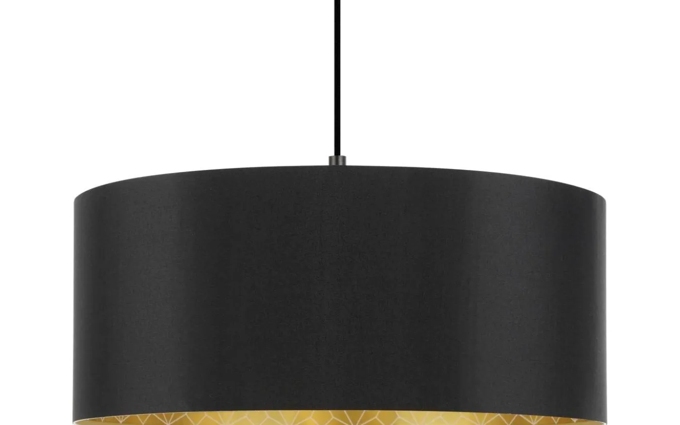 Zaragoza Taklampa 53cm Svart/Guld