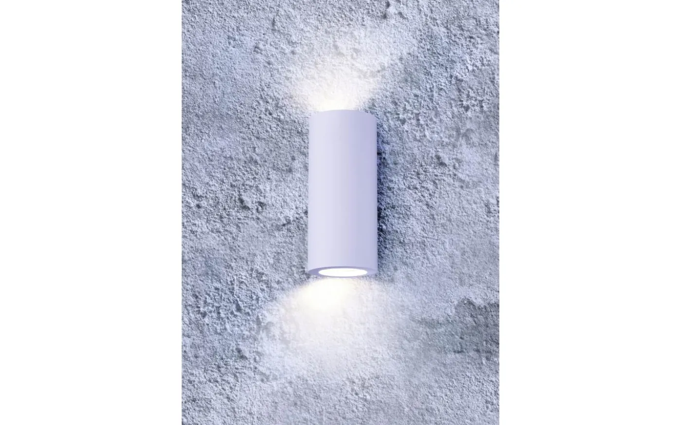 Zazou Vägglampa 2xGU10 vit