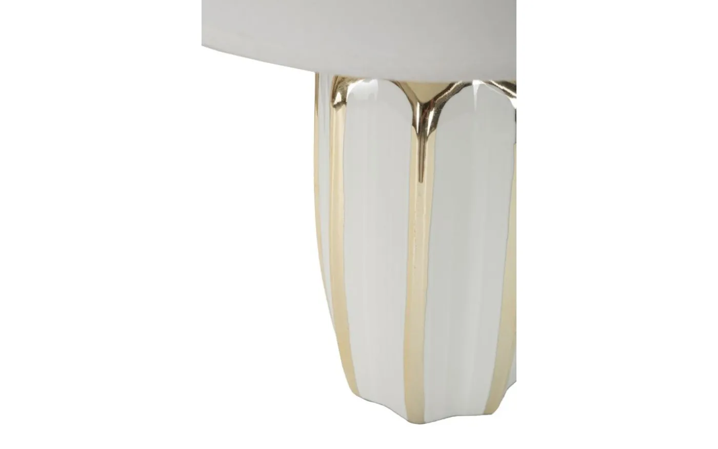 Zenit Bordslampa 40,5cm Vit/Guld