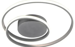 Zibal Plafond LED grå