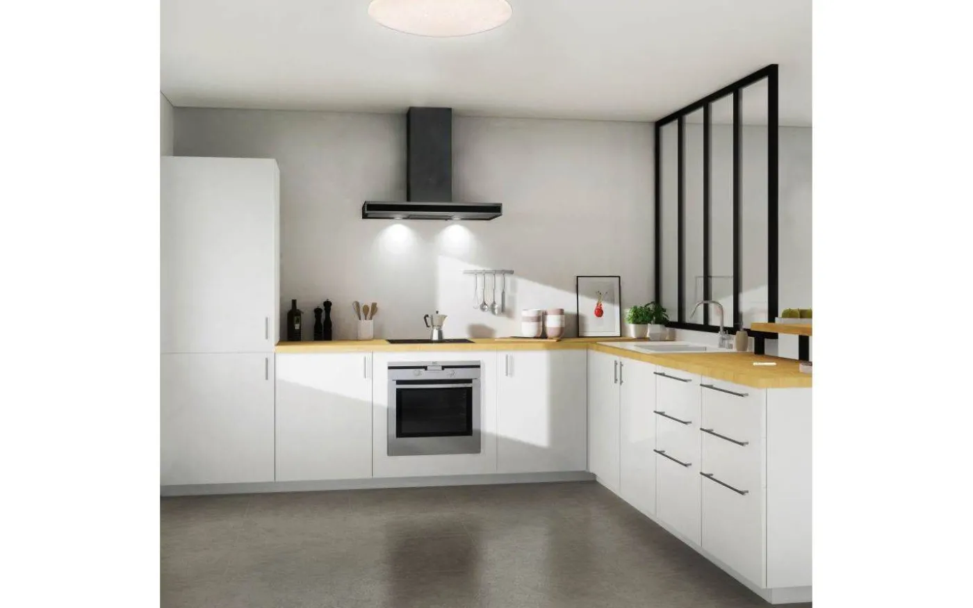 Zodiac Plafond 60cm LED 50W 3000-6500K med Fjärr