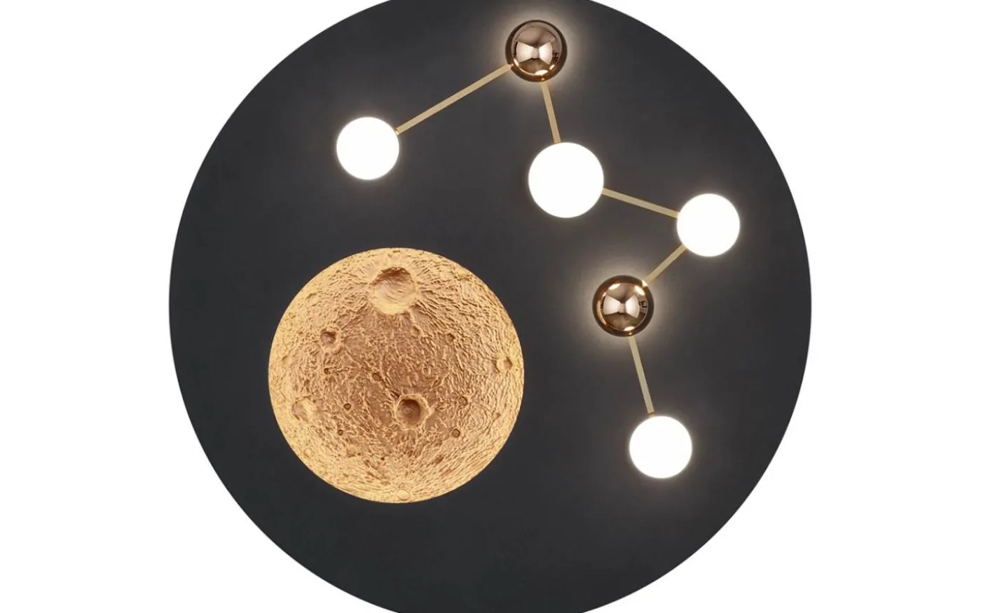Zodiac Plafond LED mattsvart