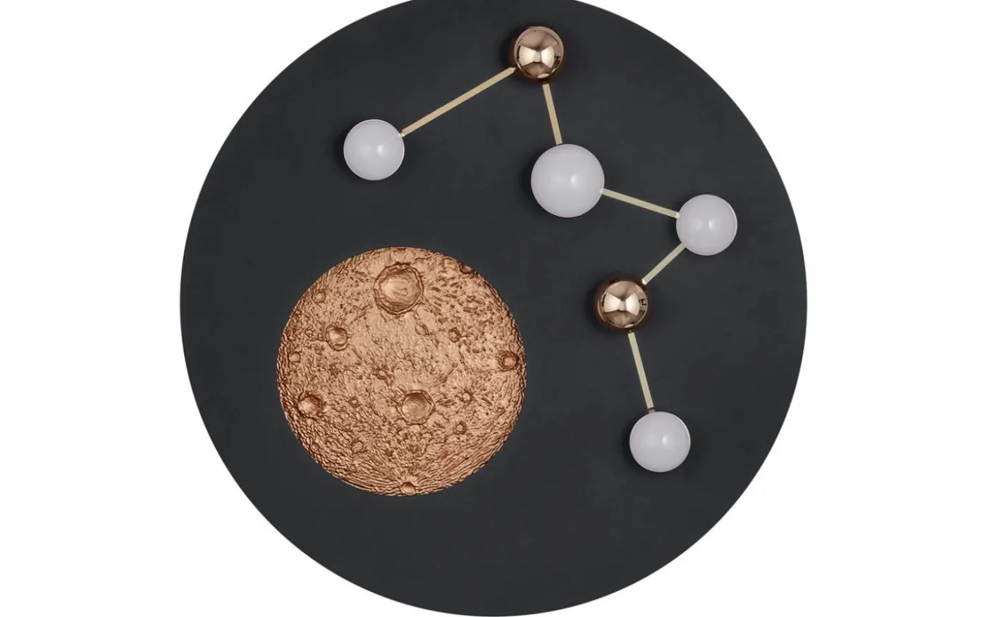 Zodiac Plafond LED mattsvart