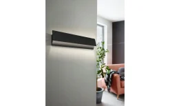 Zubialde Vägglampa LED 3000K 12W Svart