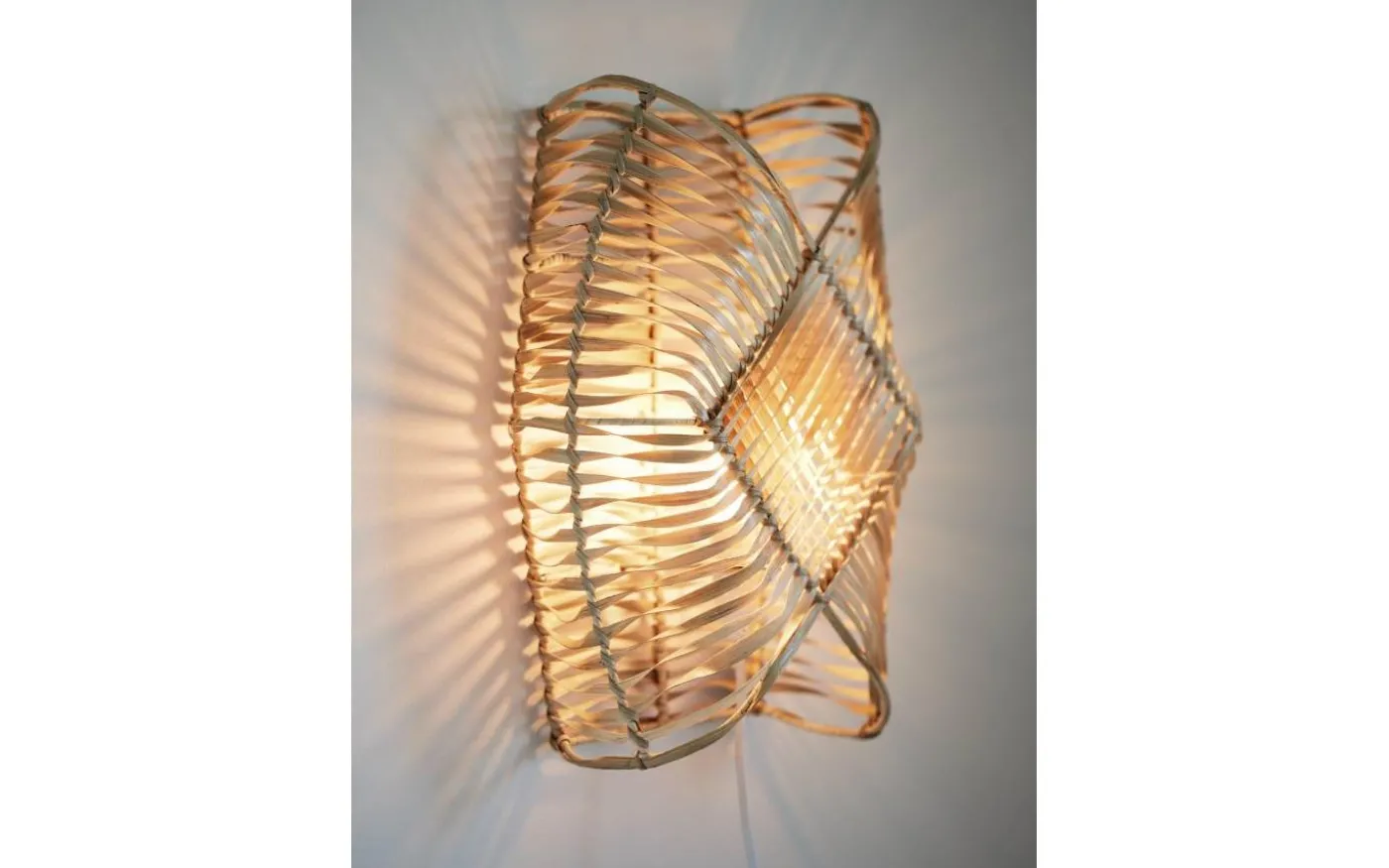 Zyla Vägglampa 36cm Natur